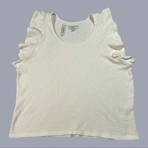 Texture & Thread Ruffle Blouse